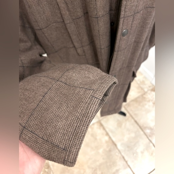 Vintage Chaps men’s wool tweed car coat - Picture 7 of 8